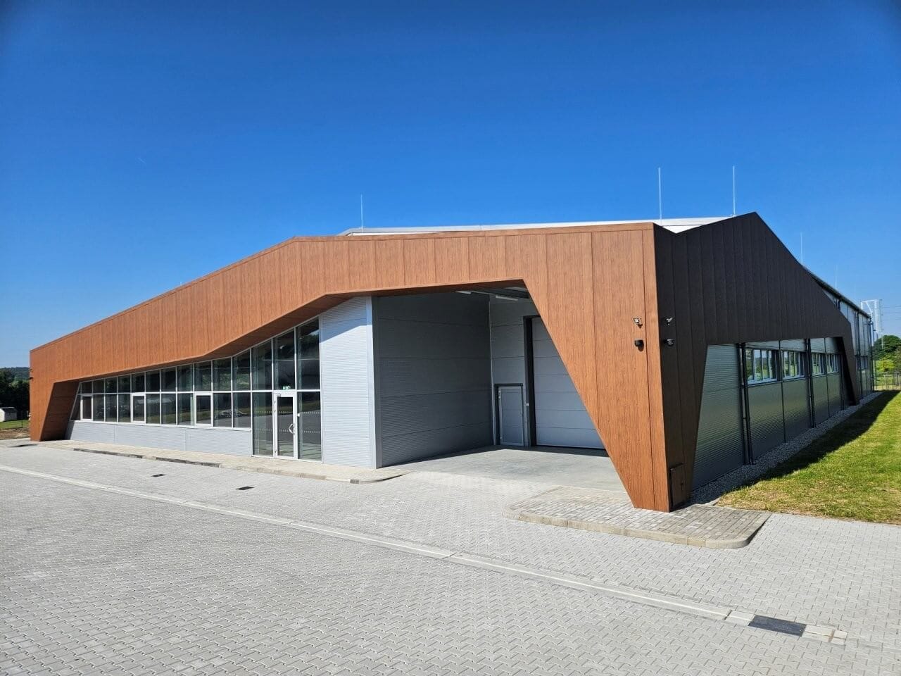 Realizovaná montovaná hala Gametall