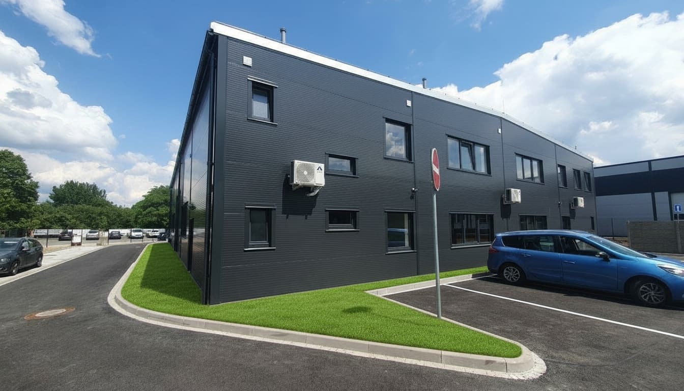 Výrobní hala s administrativou – Plzeň