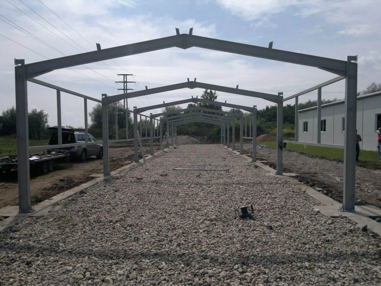 Výrobní hala v lokalitě Nový Bydžov, rozměry 7 x 60 m – fotografie 7