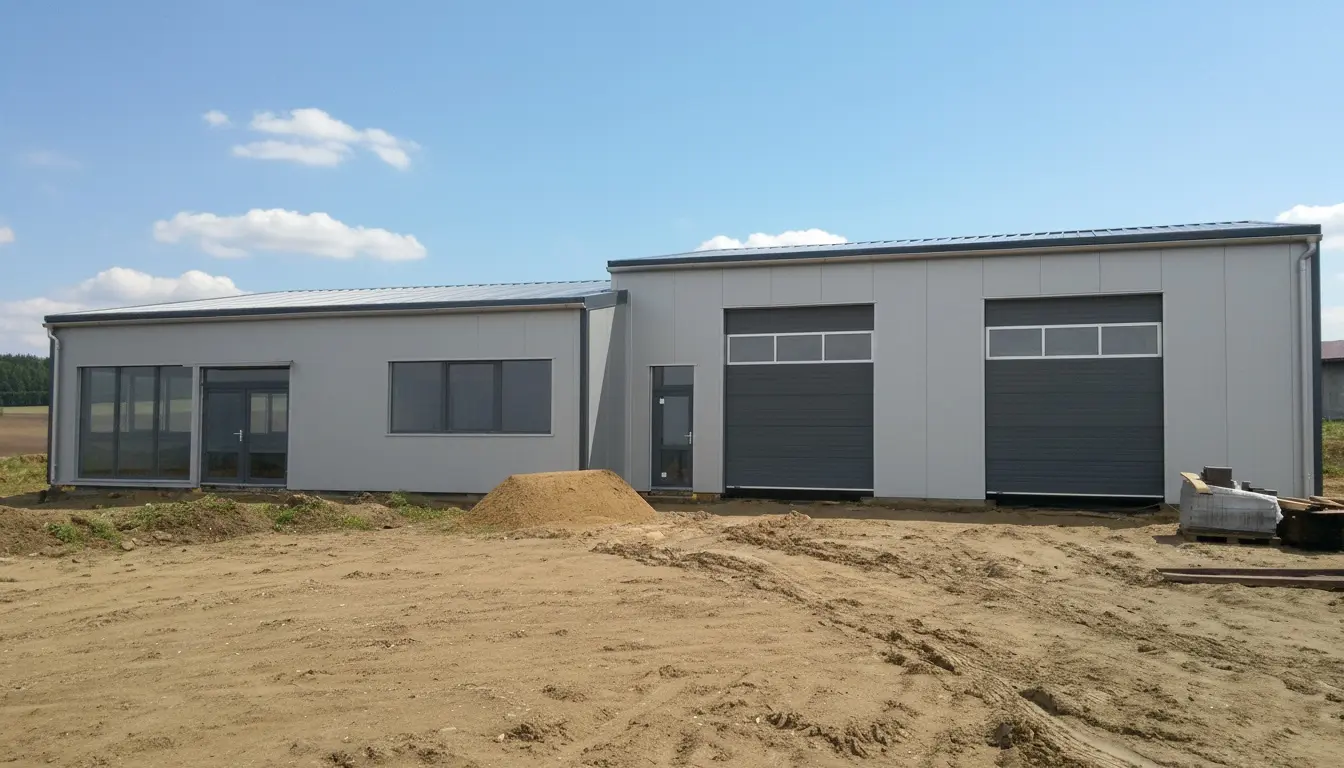 Prodejní hala se zázemím a skladem v lokalitě Lukavec, rozměry 12 x 15 m (výška 4 m) a 12 x 15 m (výška 5m) – fotografie 5