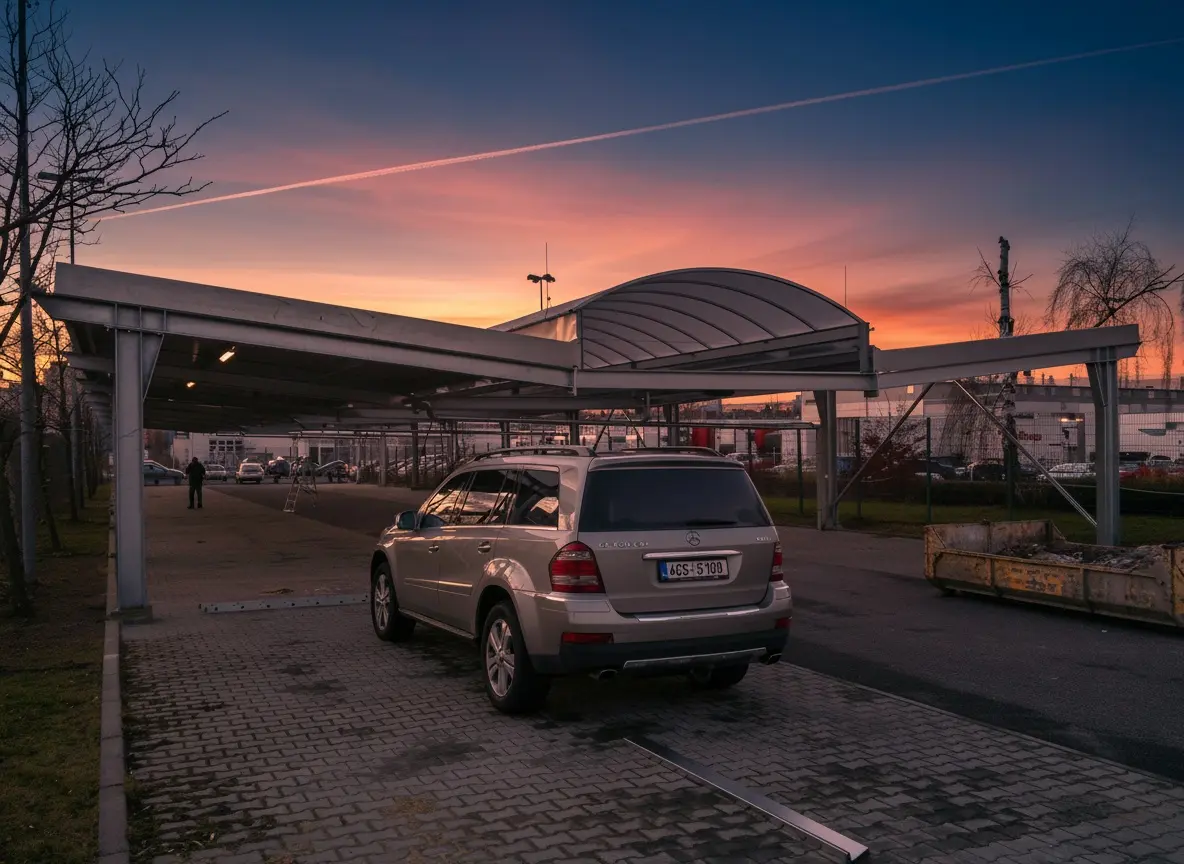 Přístřešek v lokalitě Praha, rozměry 16 x 60 m – fotografie 5