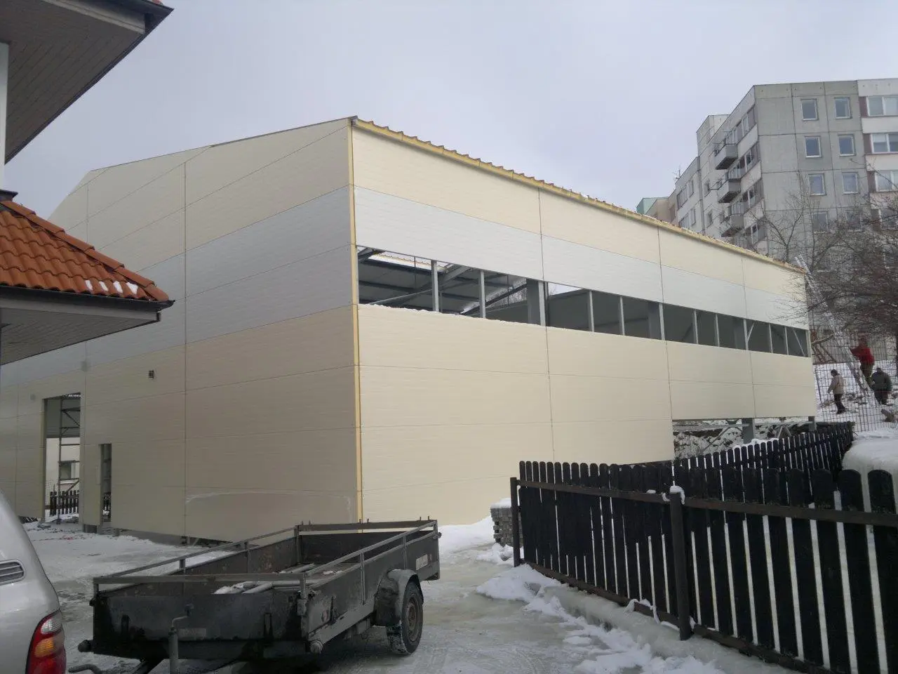 Skladová hala v lokalitě Velešín, rozměry 22 x 20 m – fotografie 3