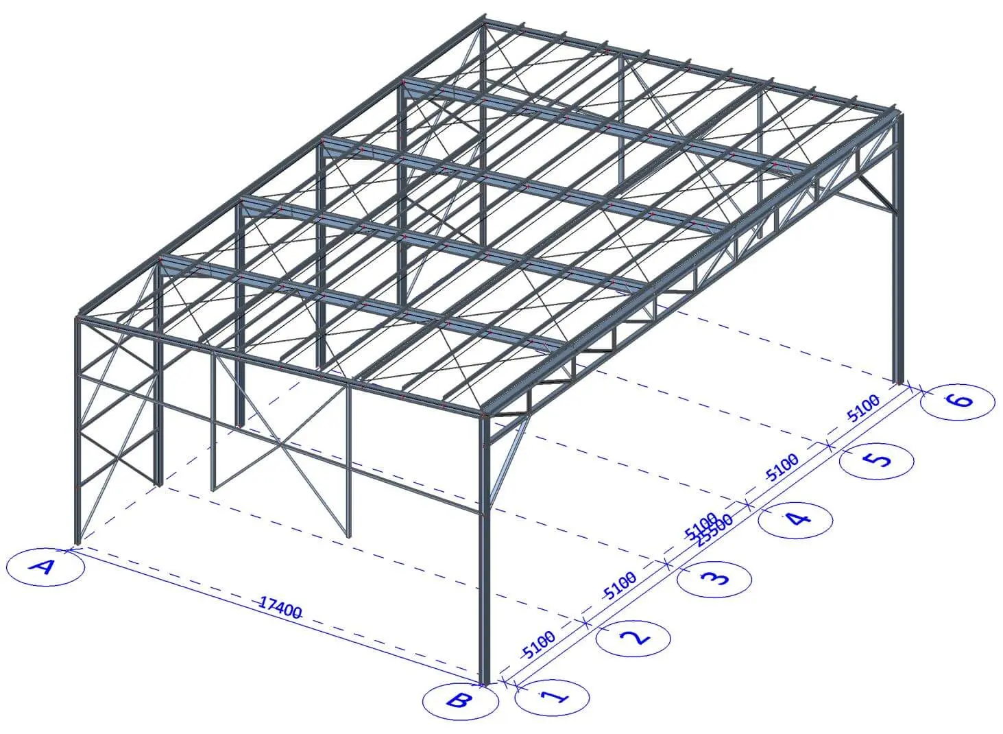 Přístřešek v lokalitě Planá u Českých Budějovic, rozměry 17,4 x 25,5 m – fotografie 6