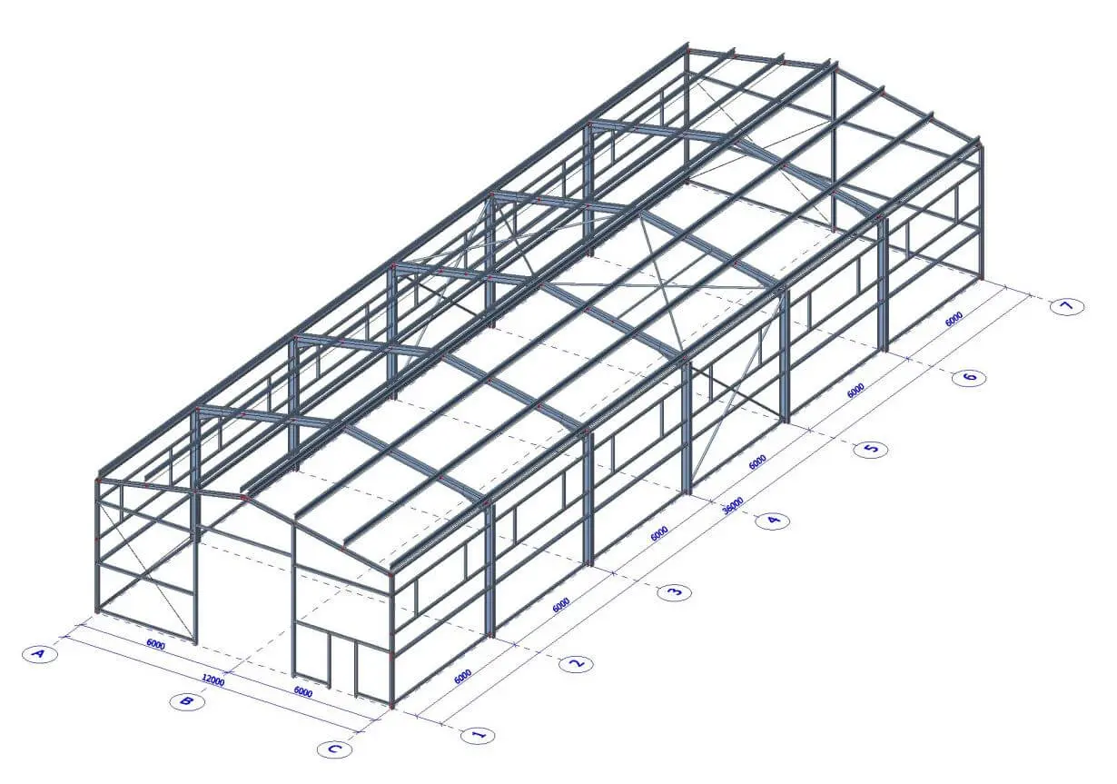 Výrobní a skladové haly v lokalitě Vernéřov - Klášterec nad Ohří, rozměry dvě haly 12 x 36 m a jedna hala 18 x 48 m – fotografie 17