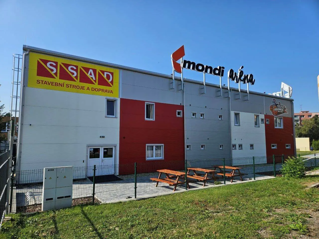 Sportovní hala, tělocvična - basketbalová akademie v lokalitě Roudnice nad Labem - Mondi aréna, rozměry 26 x 31 x 8,5 m – fotografie 6