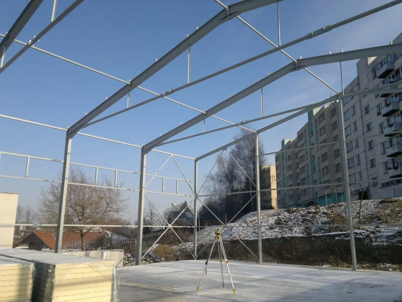 Skladová hala v lokalitě Velešín, rozměry 22 x 20 m – fotografie 7