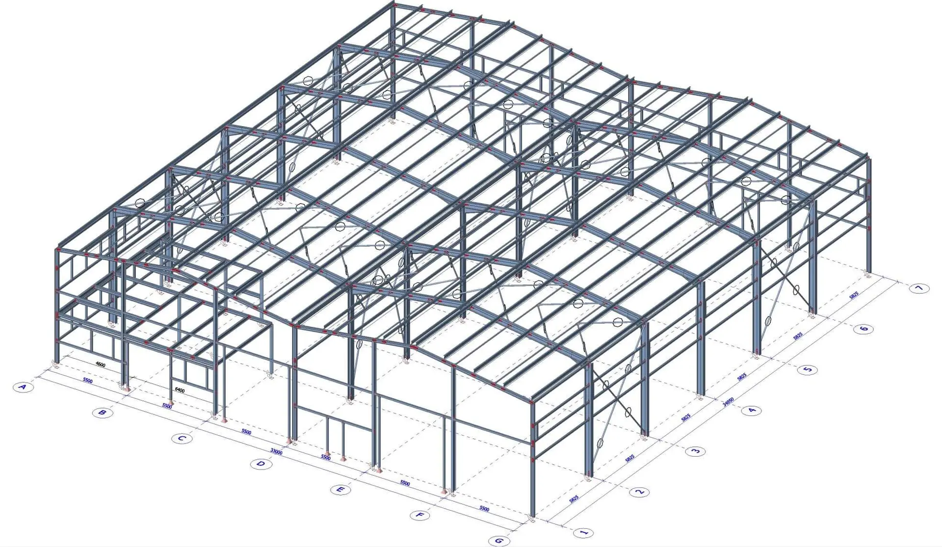 Výrobní hala v lokalitě České Budějovice, rozměry 2 x 16,5 x 35 m – fotografie 8
