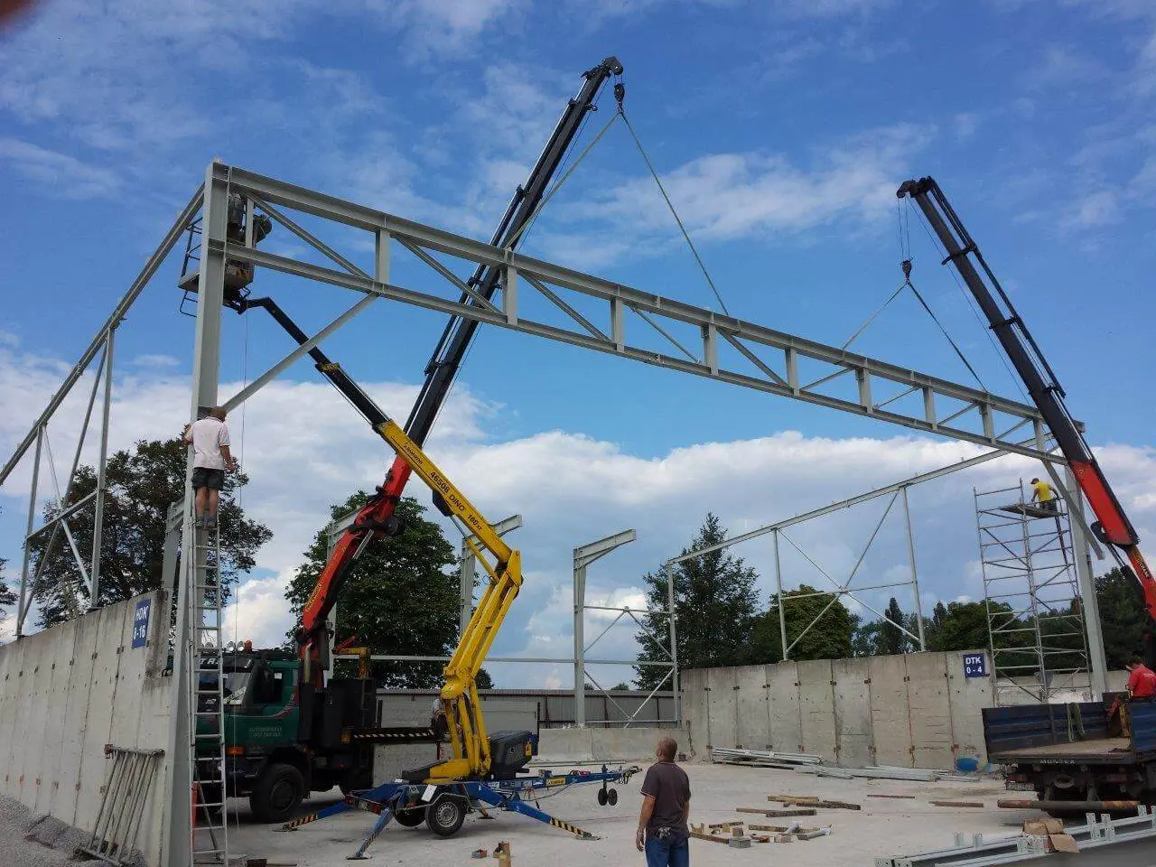 Přístřešek v lokalitě Planá u Českých Budějovic, rozměry 17,4 x 25,5 m – fotografie 4
