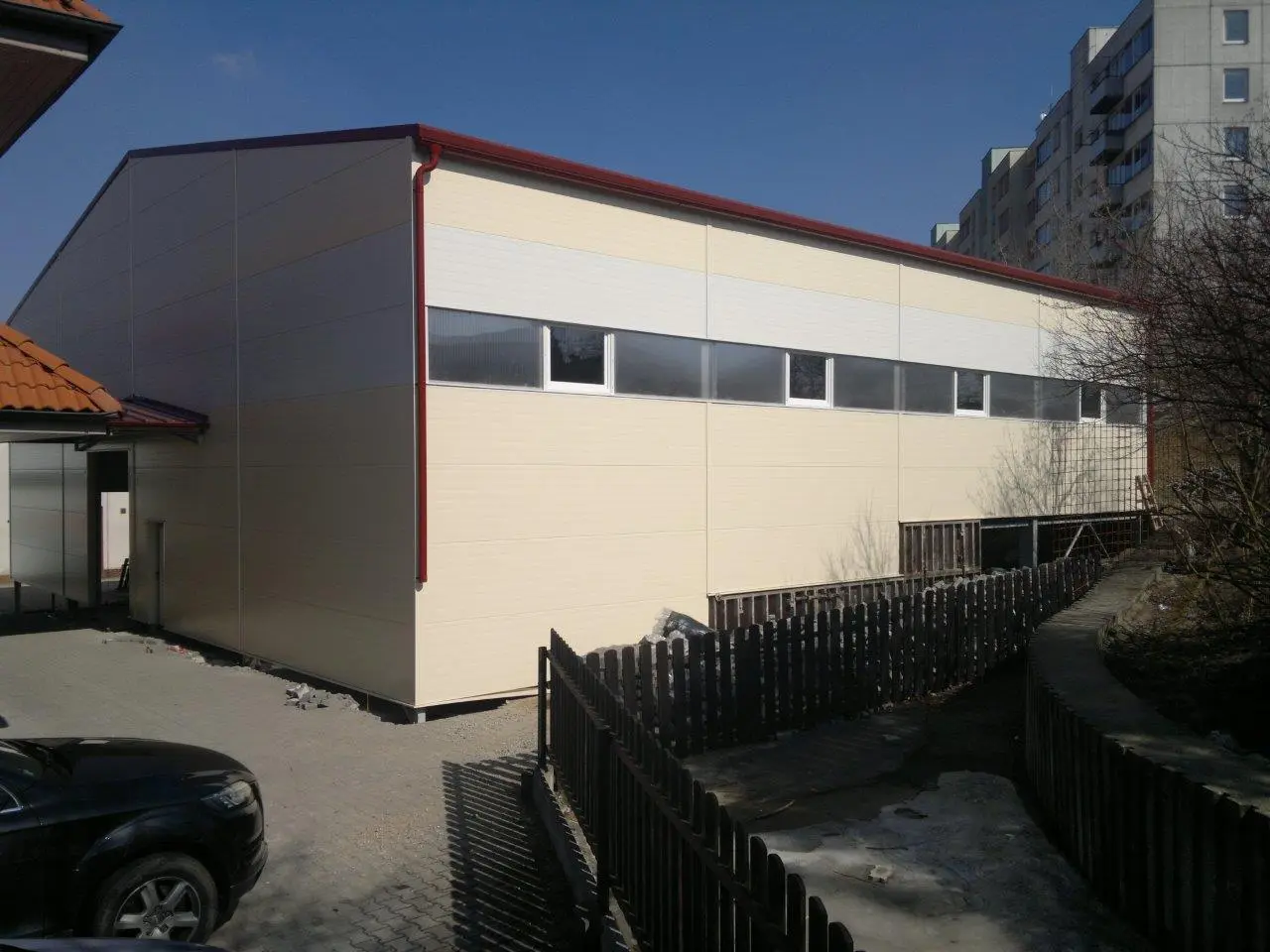 Skladová hala v lokalitě Velešín, rozměry 22 x 20 m – fotografie 1