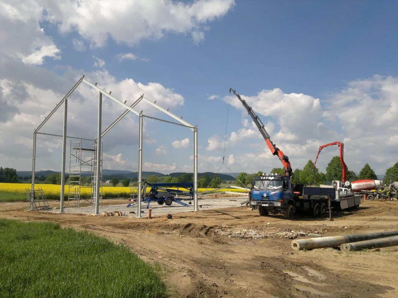 Zemědělská hala v lokalitě Blanička - Strunkovice nad Blanicí, rozměry 12 x 42 m – fotografie 7