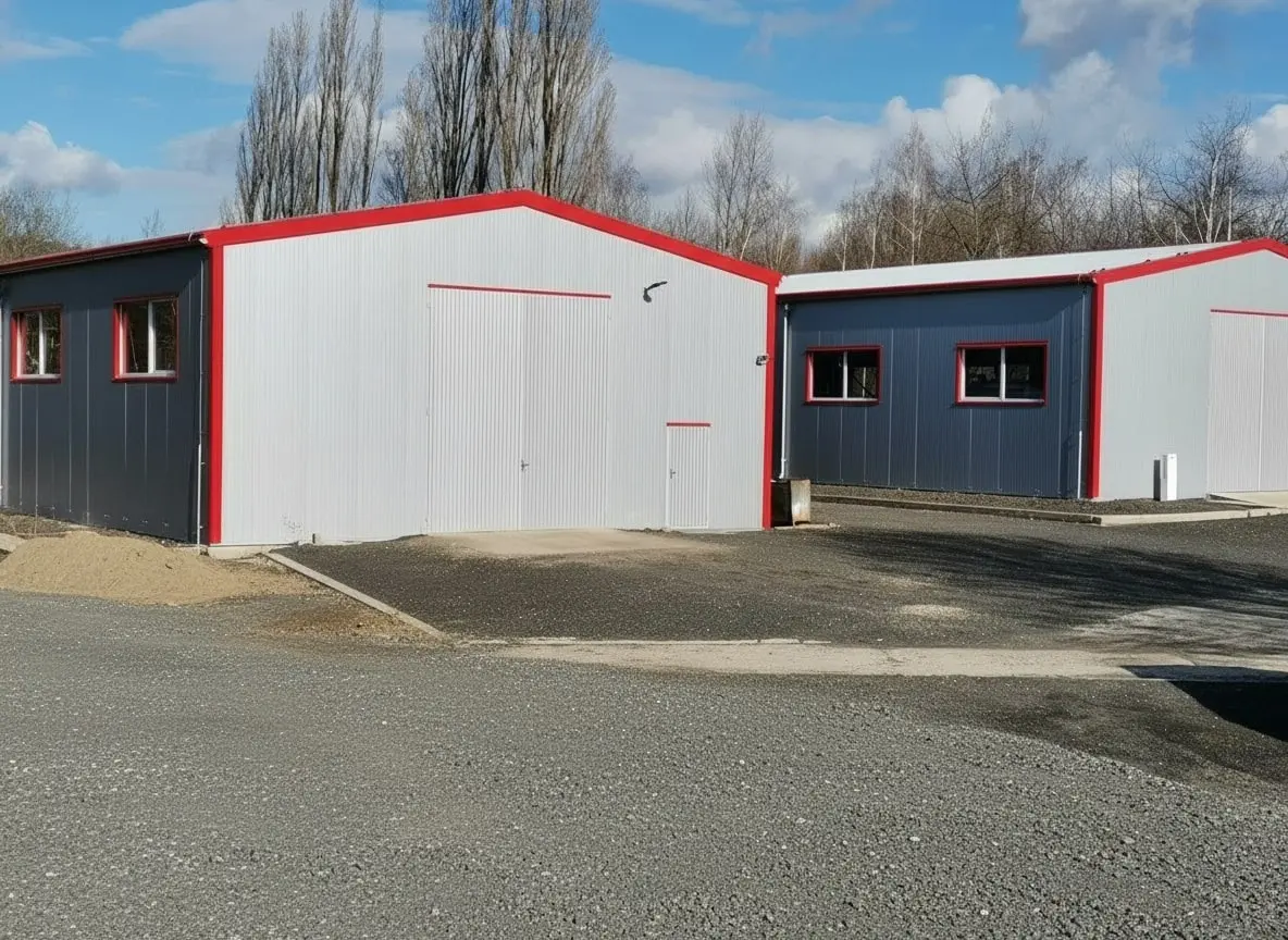 Výrobní a skladové haly v lokalitě Vernéřov - Klášterec nad Ohří, rozměry dvě haly 12 x 36 m a jedna hala 18 x 48 m – fotografie 3