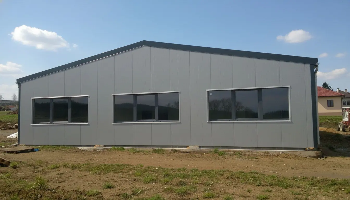 Prodejní hala se zázemím a skladem v lokalitě Lukavec, rozměry 12 x 15 m (výška 4 m) a 12 x 15 m (výška 5m) – fotografie 3