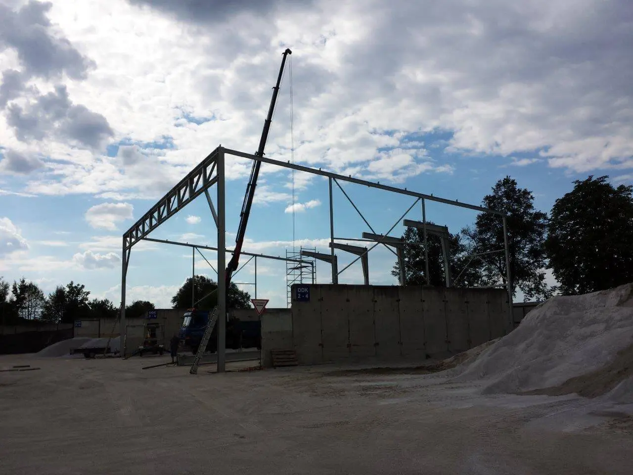 Přístřešek v lokalitě Planá u Českých Budějovic, rozměry 17,4 x 25,5 m – fotografie 5