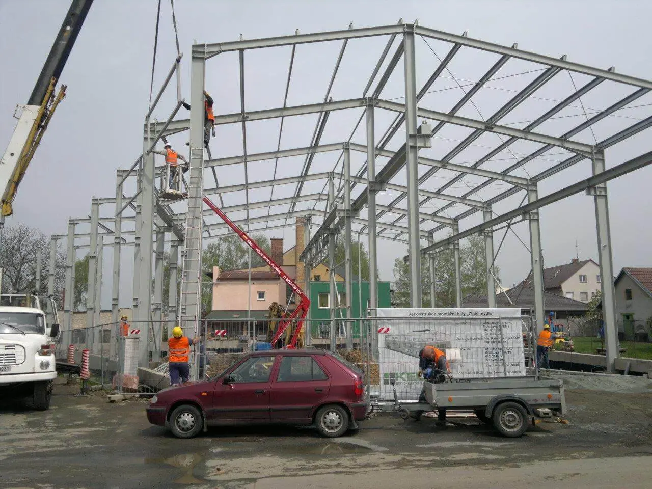 Výrobní a skladová hala v lokalitě Uhlířské Janovice, rozměry cca 19 x 32 m – fotografie 7