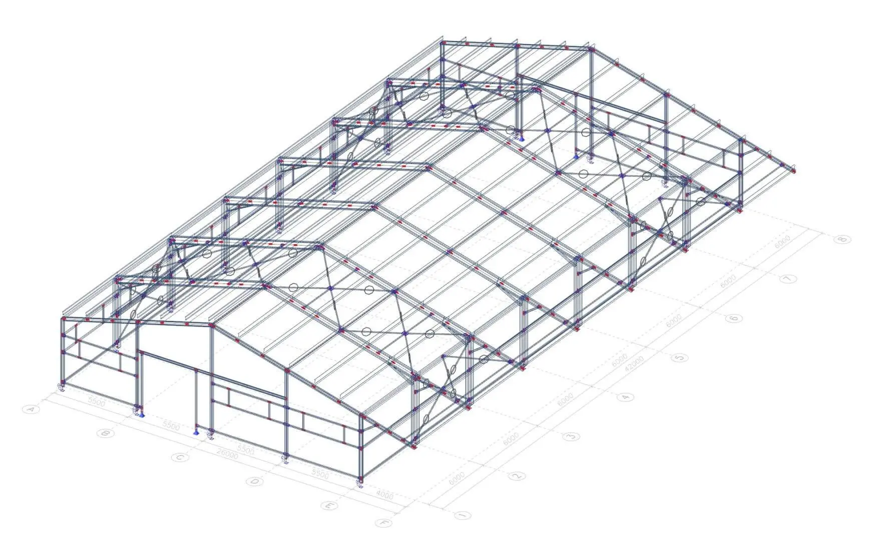 Zemědělské haly v lokalitě Vrbice u Vacova, rozměry 22 x 42 m – fotografie 9